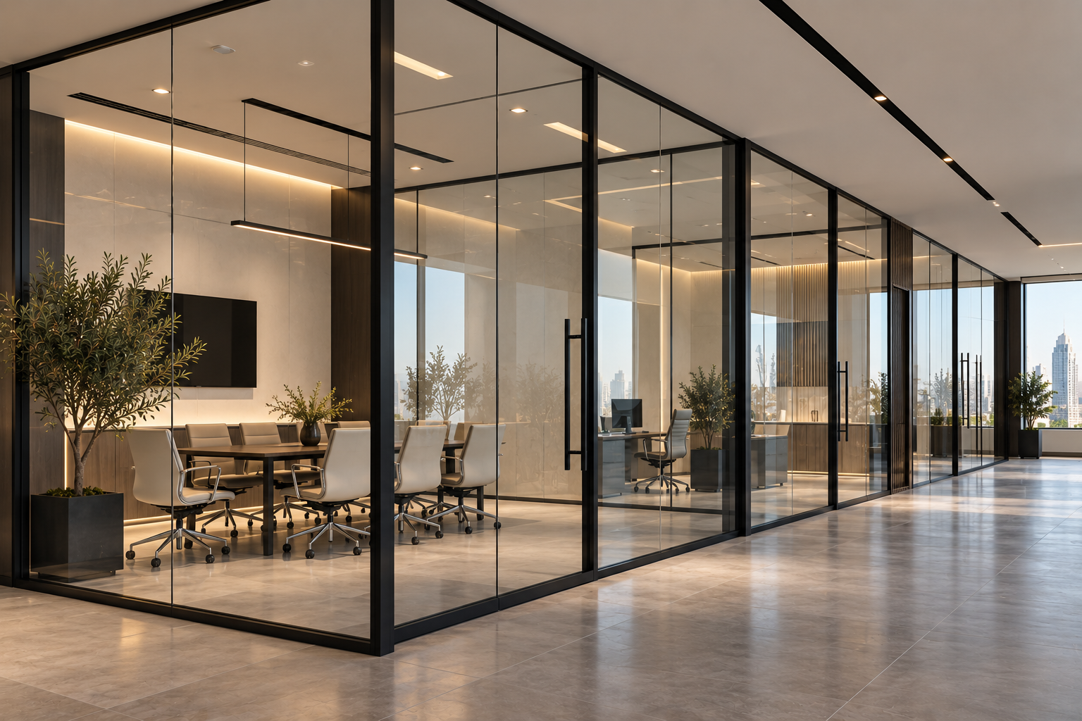 Glass Partitions