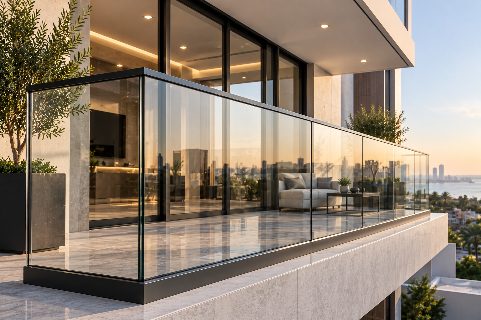 Glass Railings & Balustrades